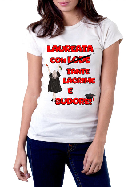 MAGLIETTA REGALO PERSONALIZZATA LAUREA