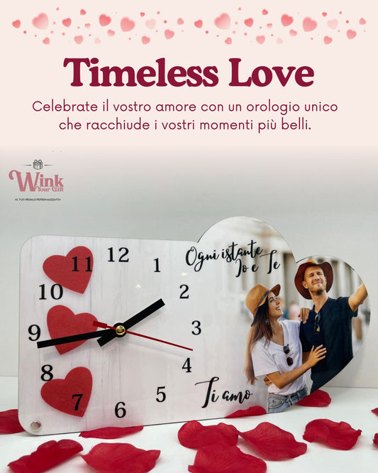 Orologio da tavolo Amore personalizzato  A