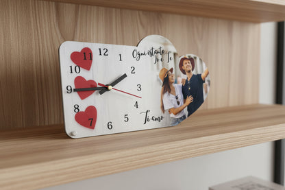 Orologio da tavolo Amore personalizzato TIPO A