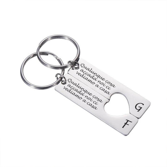 PORTACHIAVI IN ACCIAIO PERSONALIZZATO 