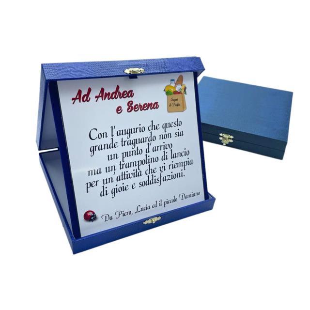 TARGA REGALO PERSONALIZZATA CON DEDICA 