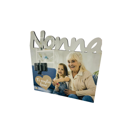 Quadretto sagomato nonni