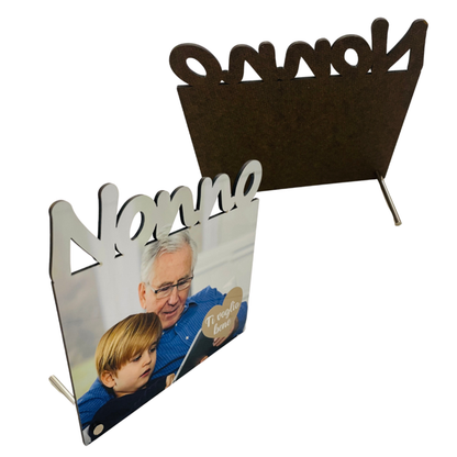 Quadretto sagomato nonni