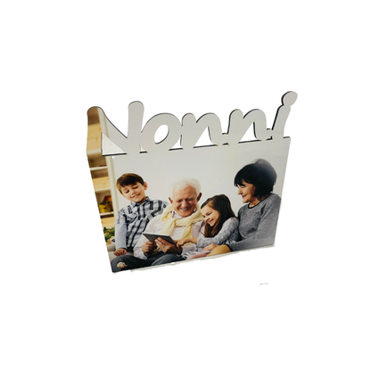 Quadretto sagomato nonni