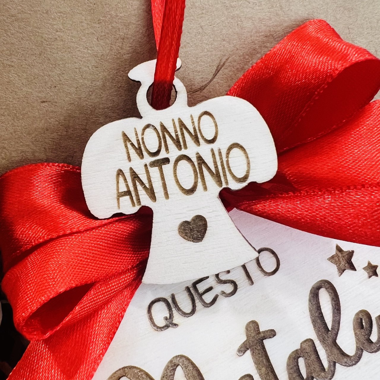 Angel - Pallina di Natale con pendente