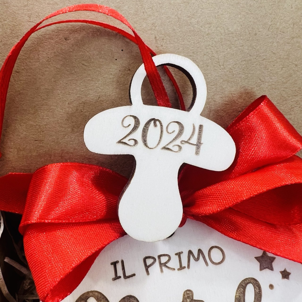 Primo Natale - Pallina di Natale con pendente