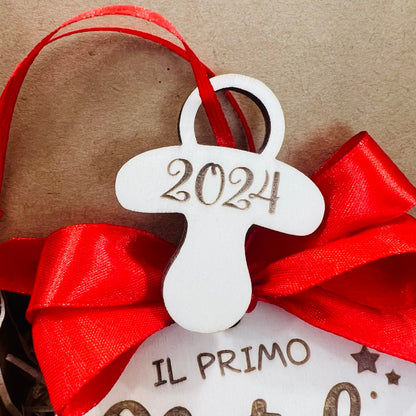 Primo Natale - Pallina di Natale con pendente